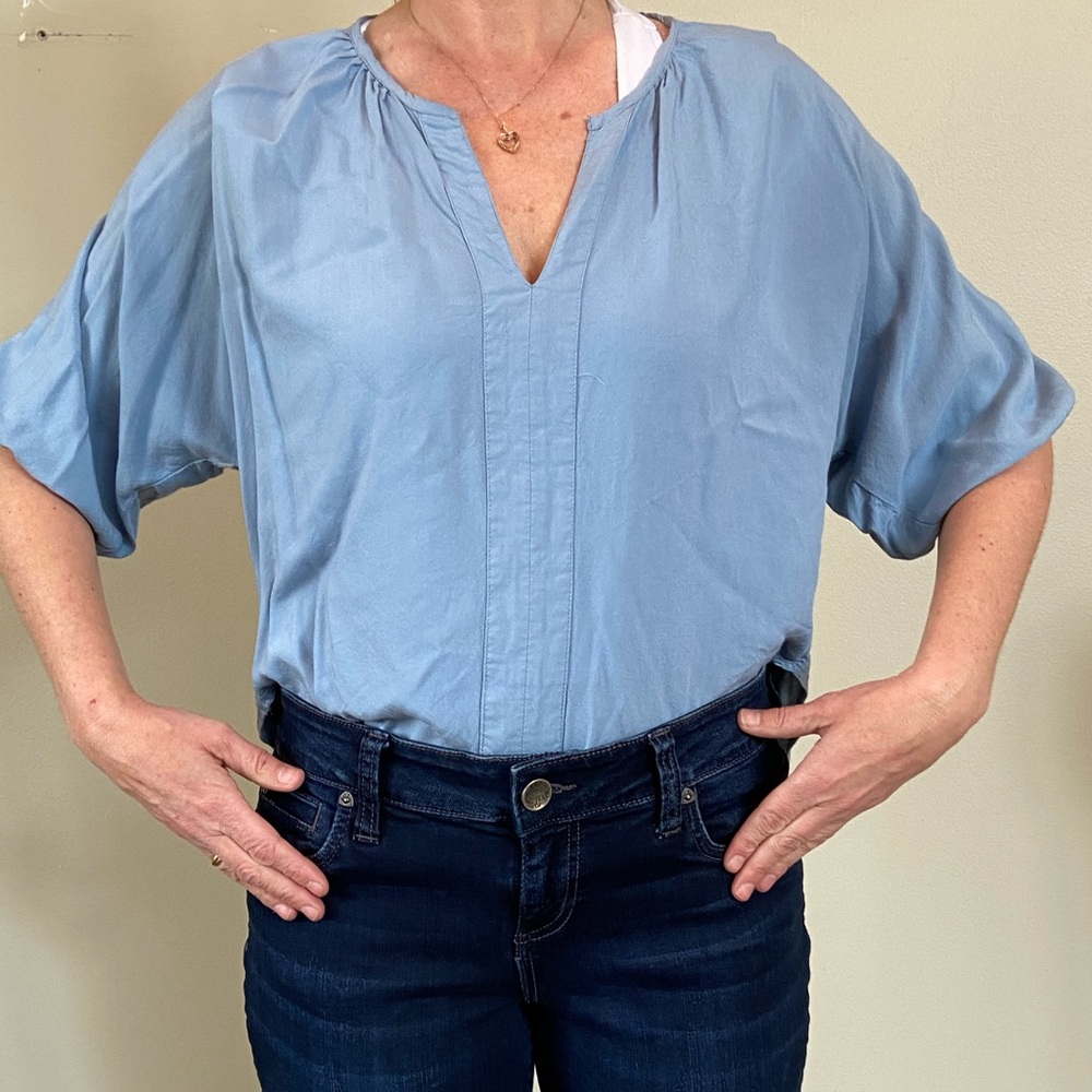 Blue tunic